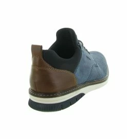 Rieker Chaussures A Lacets 14450 Jeans -Chaussons Et Pantoufles Soldes Magasin 4928702 5