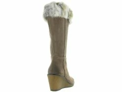 Manas Bottes 5509e1y Taupe -Chaussons Et Pantoufles Soldes Magasin 5014401 5