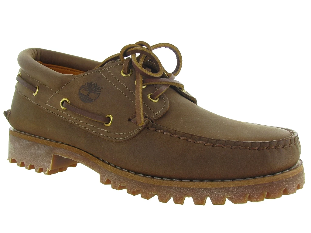 Timberland Chaussures A Lacets A284nf Authentics 3 Eye Classic Marron 1 Timberland Chaussures A Lacets A284nf Authentics 3 Eye Classic Marron
