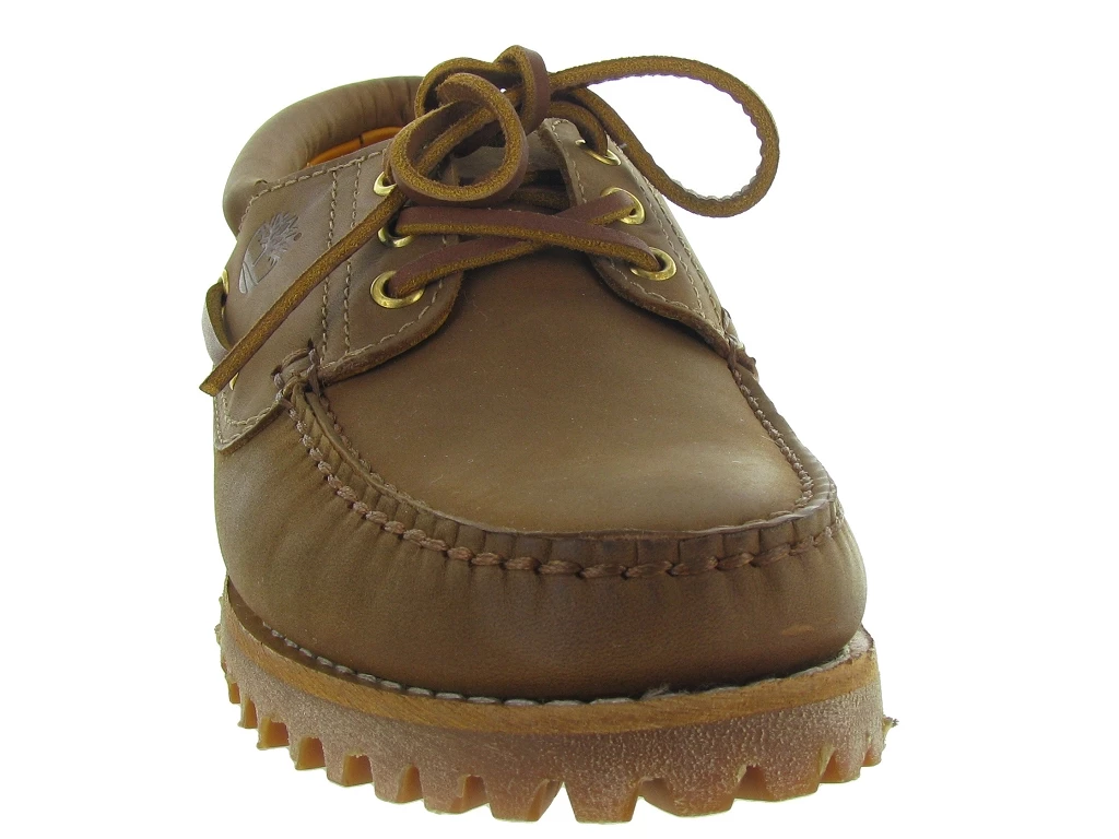 Timberland Chaussures A Lacets A284nf Authentics 3 Eye Classic Marron 3 Timberland Chaussures A Lacets A284nf Authentics 3 Eye Classic Marron – Image 3