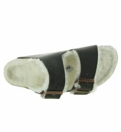 Birkenstock Chaussons Et Pantoufles Arizona Shearling Marron -Chaussons Et Pantoufles Soldes Magasin 7245704 3